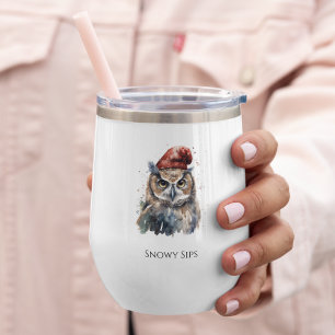 Enchanted Winter Owl, custom