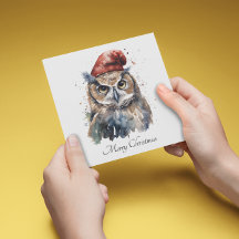 Enchanted Winter Owl, custom