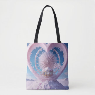 Enchanted Winter Palace Tote Bag