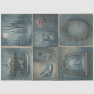 Enchanted Winter Tales Gothic Fairytale Decoupage Tissue Paper