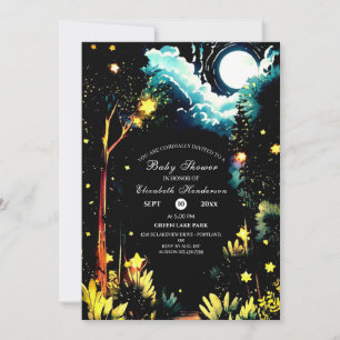 Enchanted Woodland Baby Shower Invitation