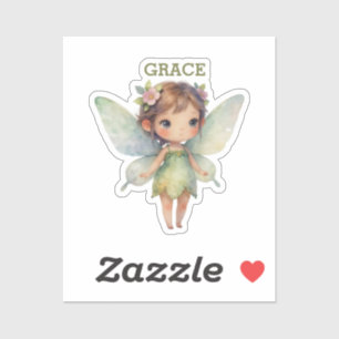 Enchanted Woodland Fairy: pastel green Sprite