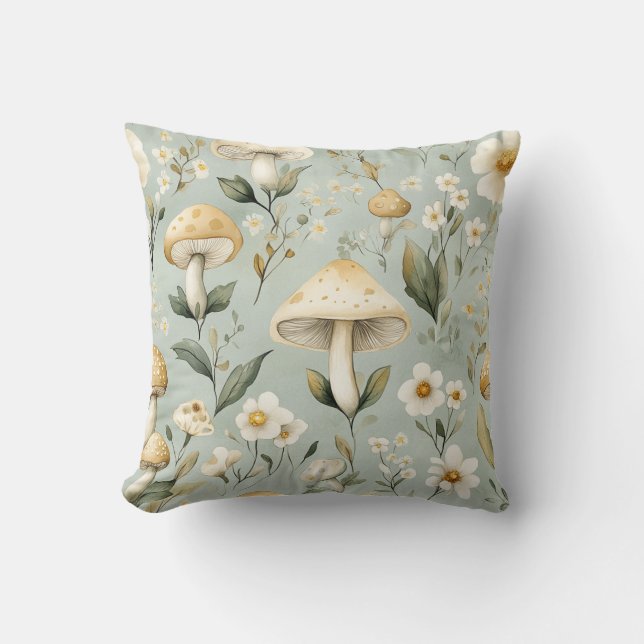 Enchanted Woodland Flora Cushion (Front)