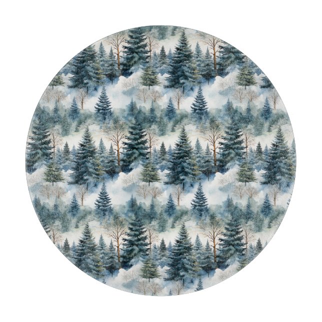 Enchanted Woodland Forest  Cutting Board (Front)