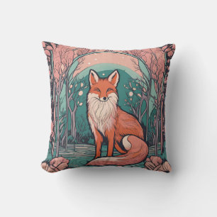 Enchanted Woodland Fox D17 Cushion