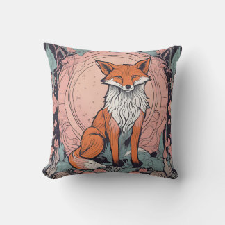 Enchanted Woodland Fox D1 Cushion