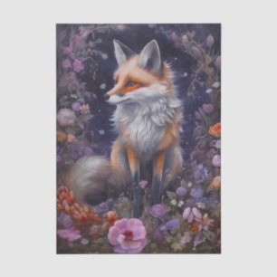 Enchanted Woodland Fox Storybook Tissue Paper