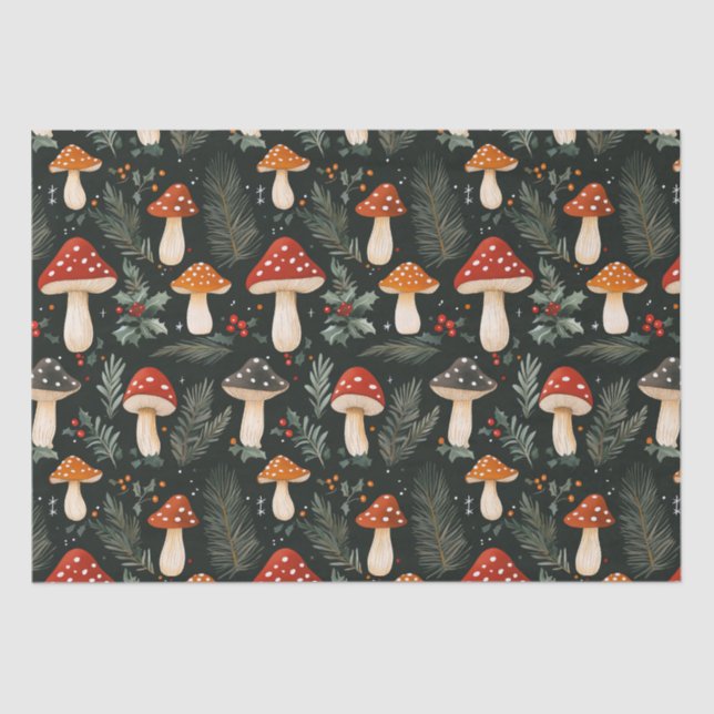 Enchanted Woodland Holiday Tissue Paper (Front)