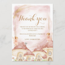 Enchanted Woodland Mushroom First Birthday Photo