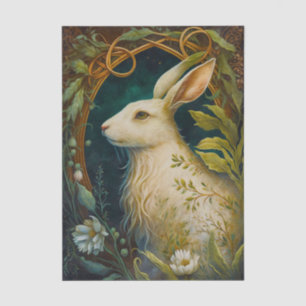 Enchanted Woodland Rabbit Hare Tissue Paper