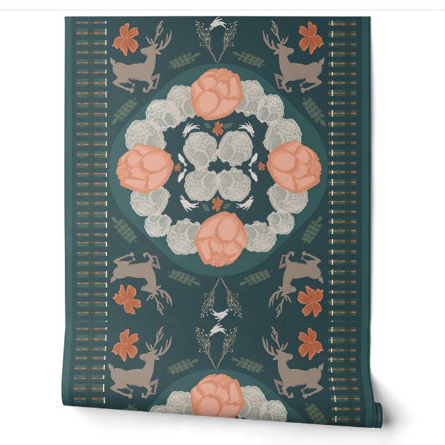 Enchanted Woodland  Wallpaper (Unrolling)