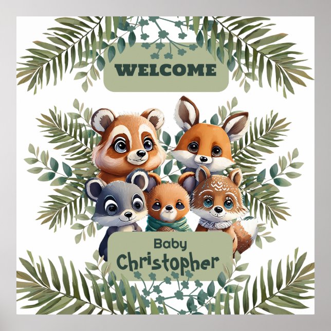 Enchanted Woodland Wonderland Poster (Front)