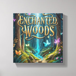 Enchanted Woods Magical  Canvas Print