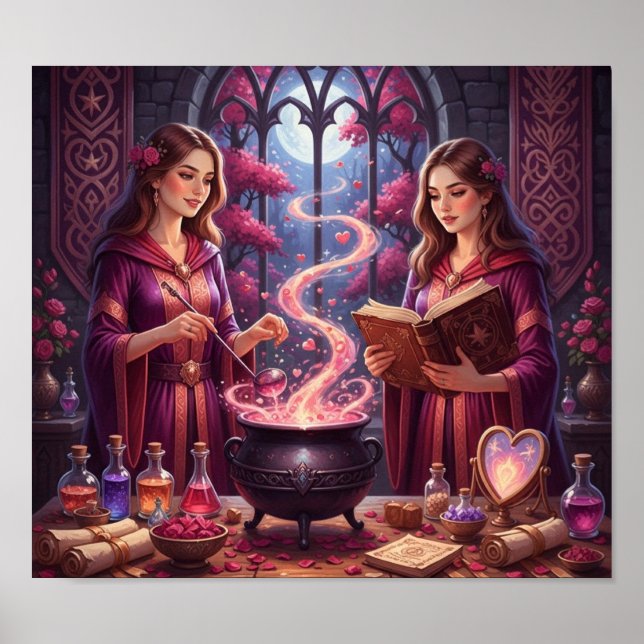 EnchantedRosePotion Poster (Front)