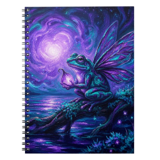 EnchantedTreeFrog Notebook (Front)