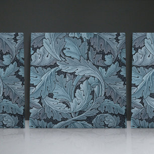 Enchanting Acanthus William Morris Floral  Tile