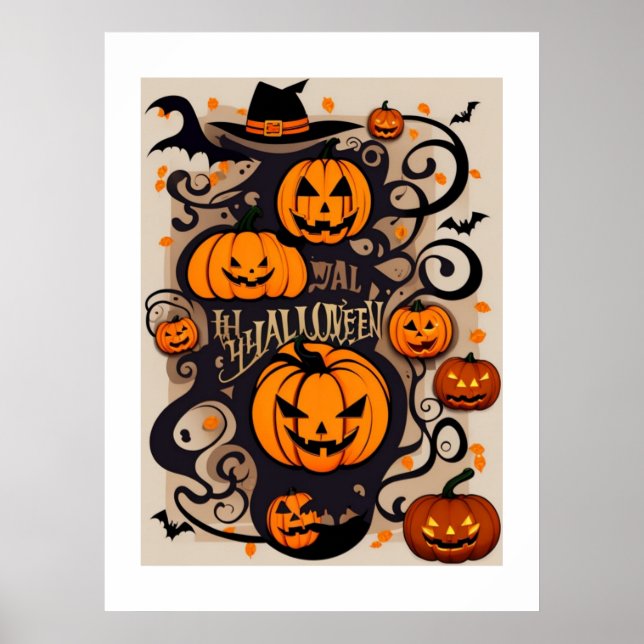 Enchanting All Hallows' Eve Delight Poster (Front)