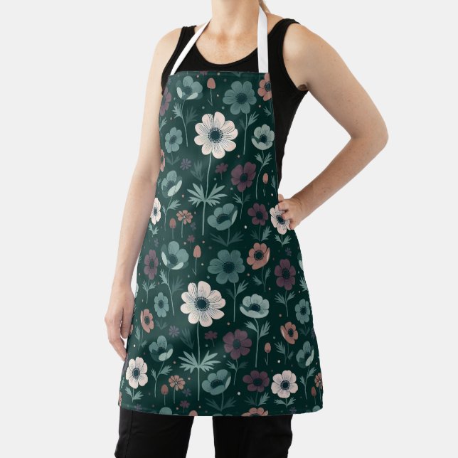 Enchanting Anemone Pattern Apron (Insitu)