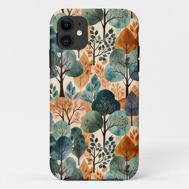Enchanting Autumn Trees Case-Mate iPhone Case (Back)