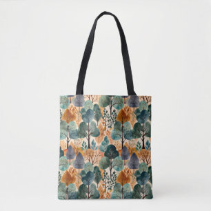 Enchanting Autumn Trees Tote Bag