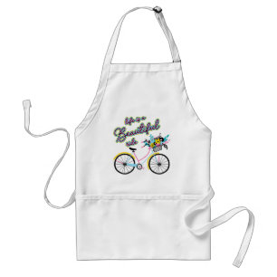 Enchanting Bicycle: Life is a Beautiful Ride Standard Apron