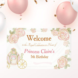 Enchanting Birthday Princess Banner