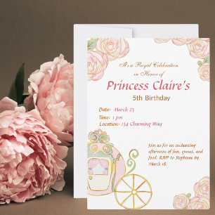 Enchanting Birthday Princess Invitation
