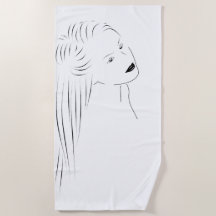 Enchanting Black Line Art Female Visual