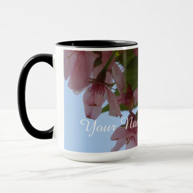 Enchanting Blooms Custom Mug (Left)