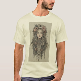 Enchanting Boho Blooms T-Shirt