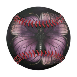 Enchanting Butterfly Pattern Baseball
