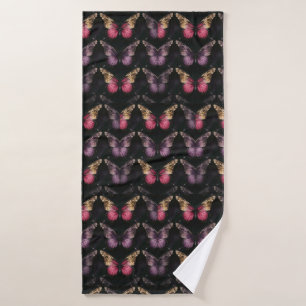 Enchanting Butterfly Pattern Bath Towel