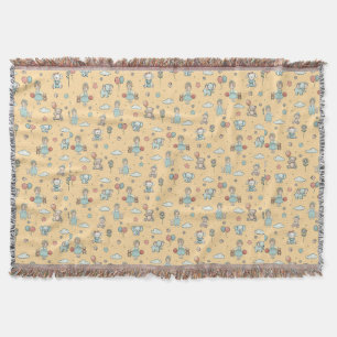 Enchanting children's throw blanket