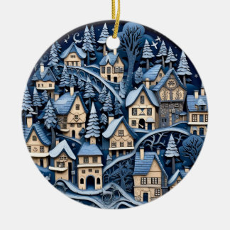 Enchanting Christmas Village Ornament