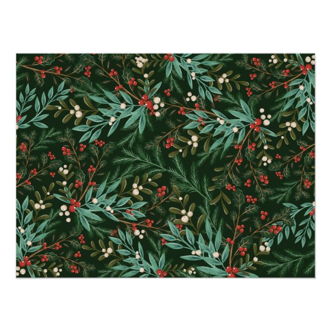 Enchanting Classic Elegance Christmas Holiday Poster (Front)