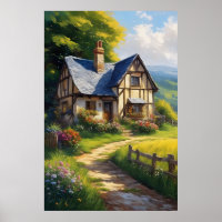 Enchanting Cottage Amidst Beautiful Flowers