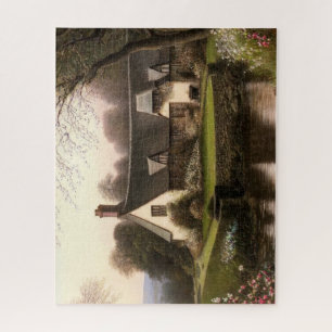Enchanting Country Cottage Jigsaw Puzzle