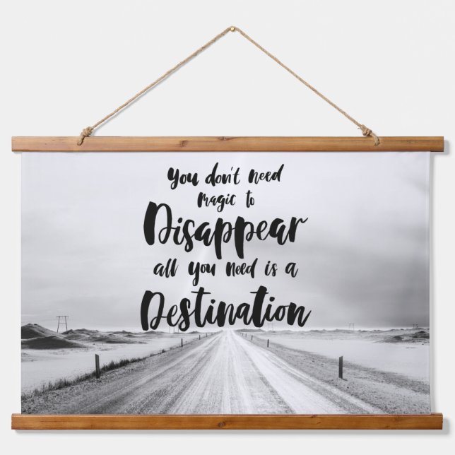 Enchanting Destination Hanging Tapestry (Front)