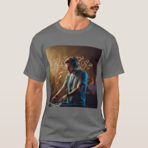 Enchanting DJ Spell T-Shirt Design