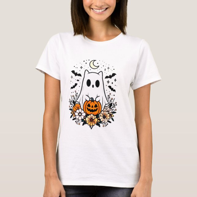 Enchanting Duo Halloween  T-Shirt (Front)