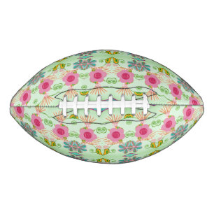 Enchanting Eclectic Garden: Diverse Floral Beauty American Football