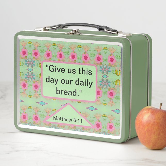 Enchanting Eclectic Garden: Diverse Floral Beauty Metal Lunch Box (In Situ)