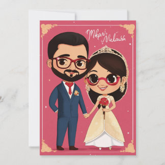Enchanting Elegance: Wedding Invitation Design 