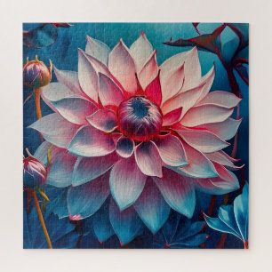 Enchanting Ethereal Flower Jigsaw Puzzle