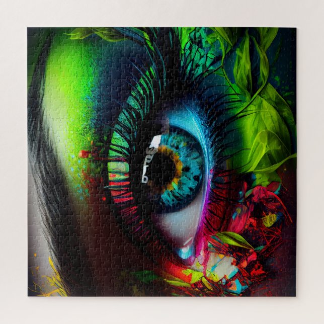 Enchanting Eye Jigsaw Puzzle (Vertical)
