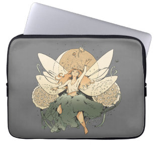 Enchanting Fairy – Whimsical Fantasy Art Laptop Sleeve