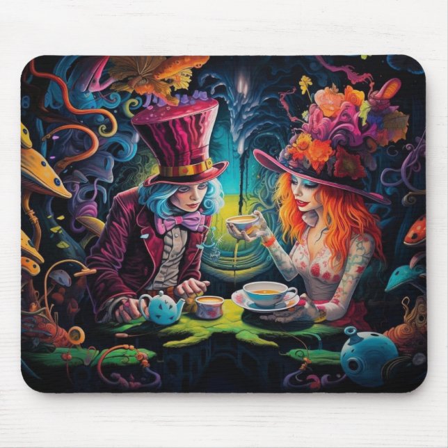 Enchanting Fairytale Couple Mouse Mat (Front)