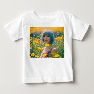Enchanting Floral Field T-Shirt 