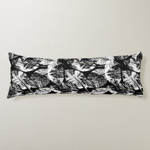 Enchanting Forest Foliage Seamless Pattern Body Cushion