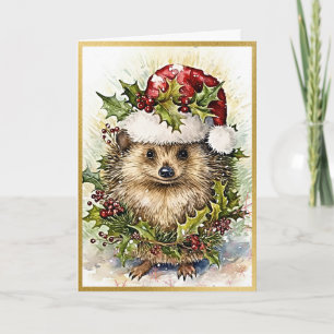 Enchanting Forest Friend Hedgehog  Card